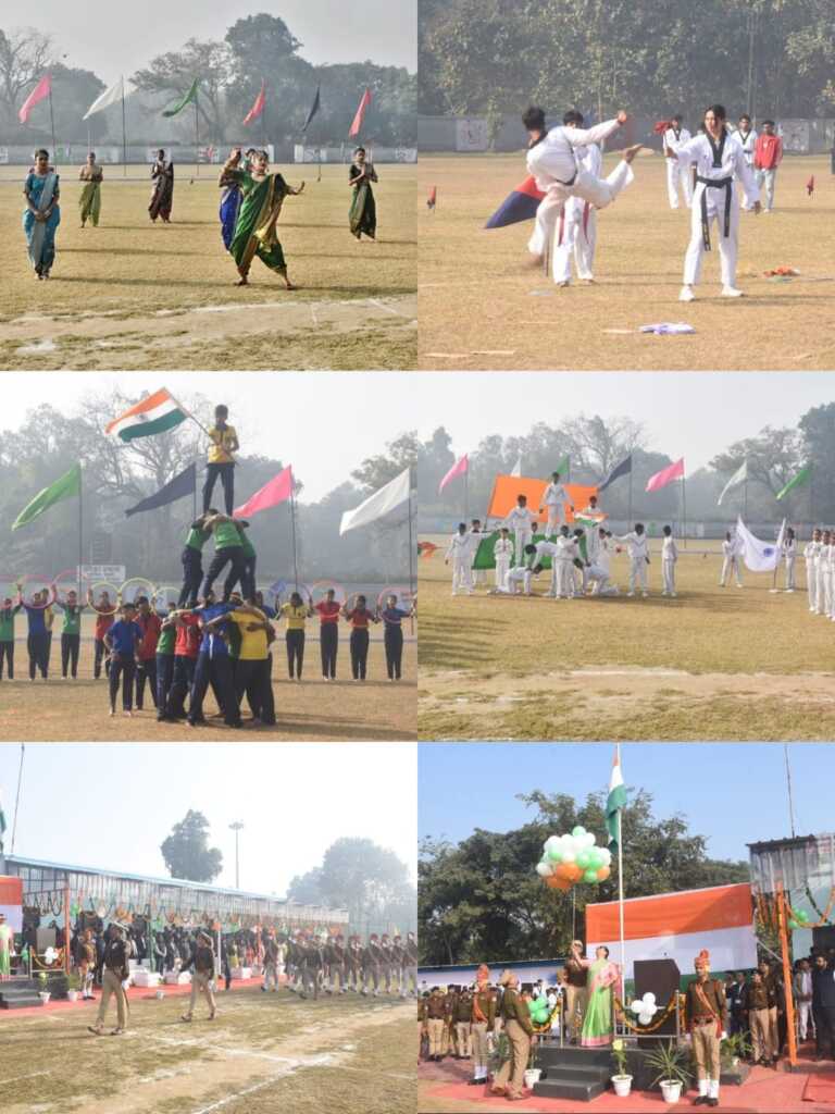 रेलवे ने धूमधाम से मनाया गणतंत्र दिवस